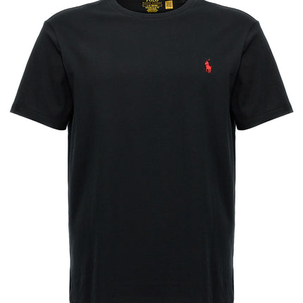 Polo Ralph Lauren Black Cotton T-Shirt
