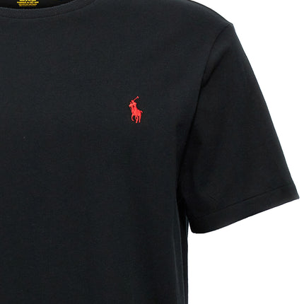 Polo Ralph Lauren Black Cotton T-Shirt