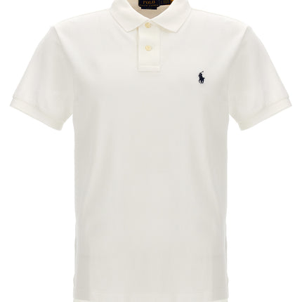 Polo Ralph Lauren White Cotton Polo Shirt
