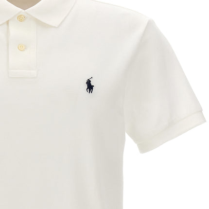 Polo Ralph Lauren White Cotton Polo Shirt