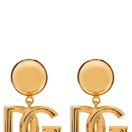 Dolce & Gabbana Gold Brass Earrings