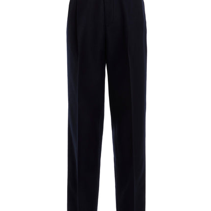 Gucci Blue Cashmere Casual Pants