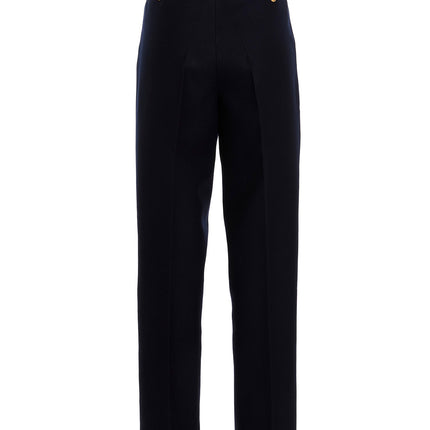Gucci Blue Cashmere Casual Pants