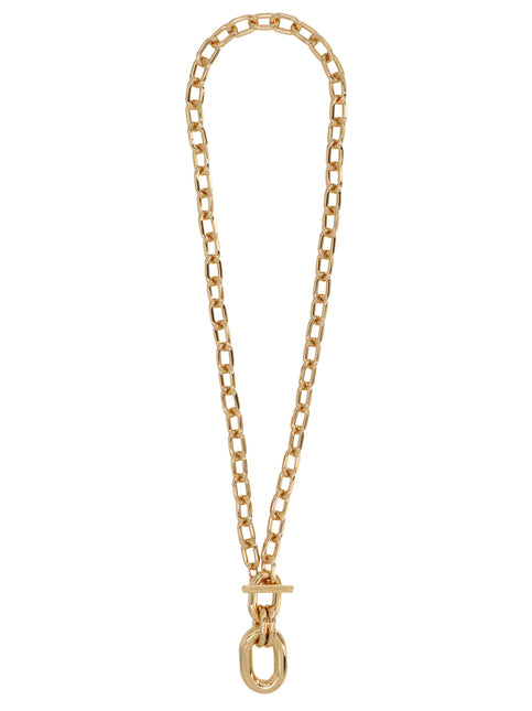 Paco Rabanne Gold Aluminum Necklace Paco Rabanne