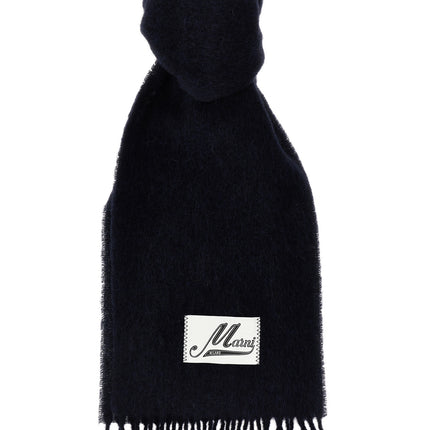 Marni Blue Wool Scarf