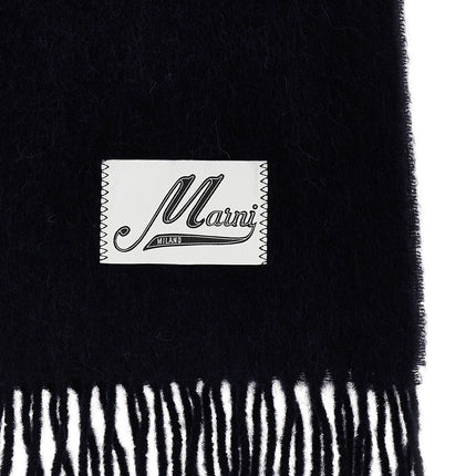 Marni Blue Wool Scarf