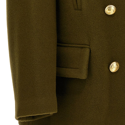 Palm Angels Bicolor Virgin Wool Coat