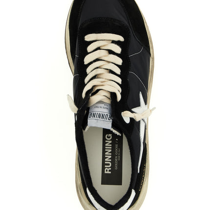 Golden Goose Bicolor Polyester Athletic Sneakers
