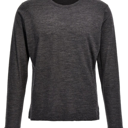 ZANONE Gray Virgin Wool Cardigan