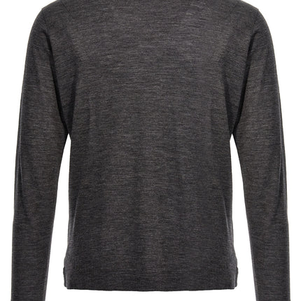 ZANONE Gray Virgin Wool Cardigan