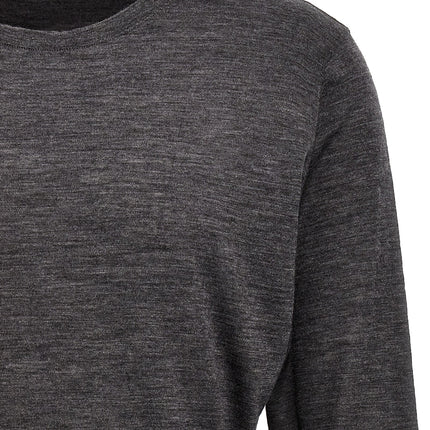 ZANONE Gray Virgin Wool Cardigan