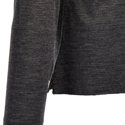 ZANONE Gray Virgin Wool Cardigan
