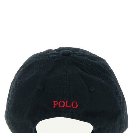 Polo Ralph Lauren Black Cotton Cap (Baseball Hat)