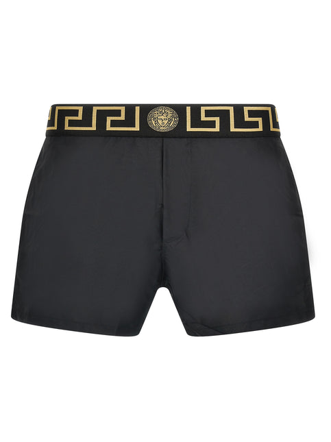Versace Multicolor Polyester Swim Shorts