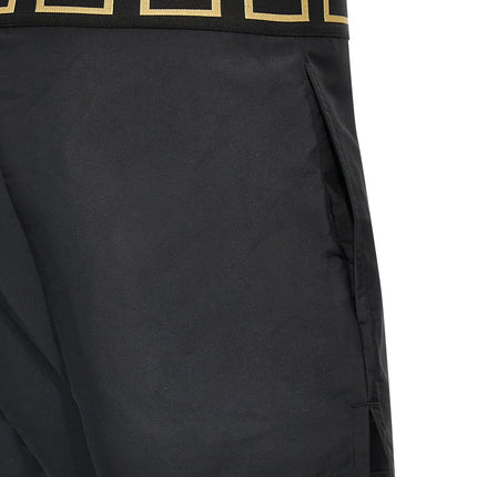 Versace Multicolor Polyester Swim Shorts