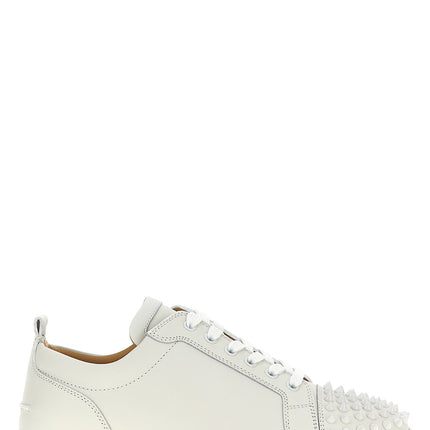 Christian Louboutin White Calfskin Low Top Sneakers
