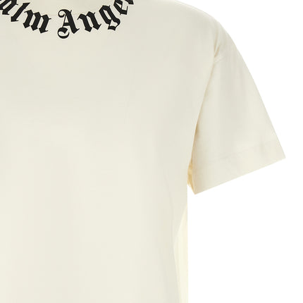 Palm Angels Bicolor Cotton T-Shirt