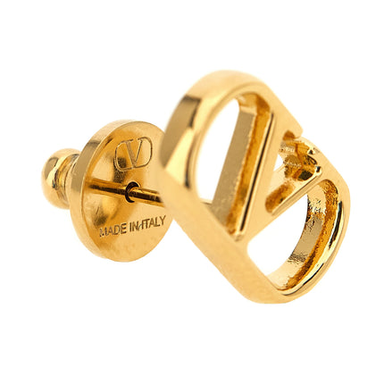 Valentino Garavani Gold Brass Earrings