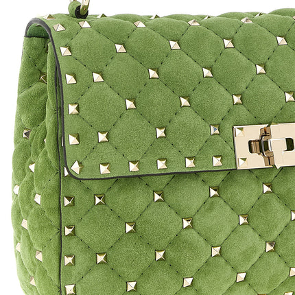 Valentino Garavani Bicolor Calfskin Shoulder Bag