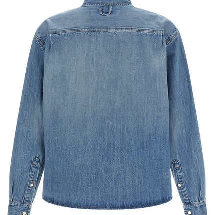 Jacquemus Blue Cotton Blouse
