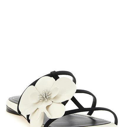 Zimmermann Bicolor Leather Slides
