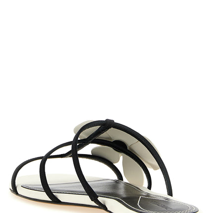 Zimmermann Bicolor Leather Slides