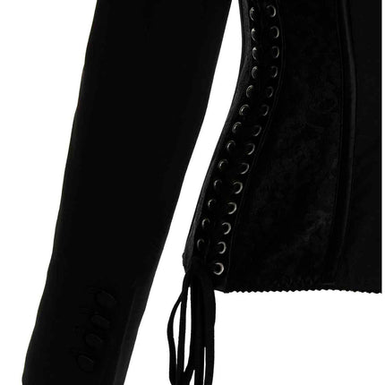 Dolce & Gabbana Black Virgin Wool Blazer Dolce & Gabbana