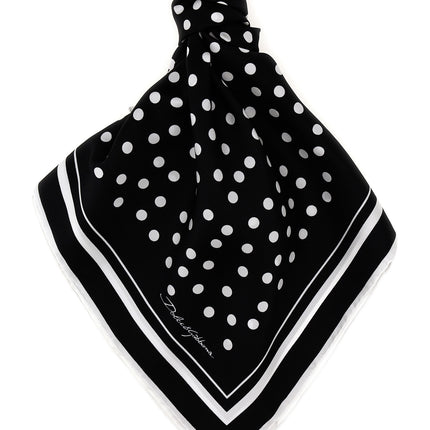 Dolce & Gabbana Bicolor Silk Scarf