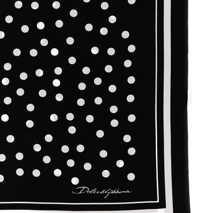 Dolce & Gabbana Bicolor Silk Scarf