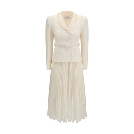 Self-Portrait Beige Polyester Cocktail Dress