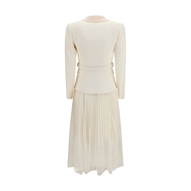 Self-Portrait Beige Polyester Cocktail Dress