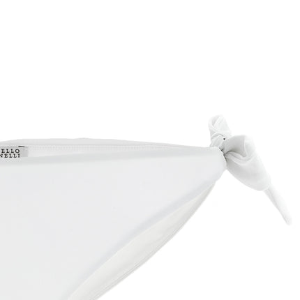 Brunello Cucinelli White Polyamide Swim Briefs