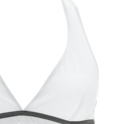 Brunello Cucinelli White Polyamide Bikini