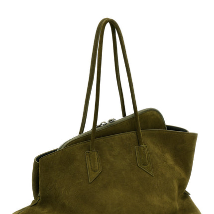 The Attico Bicolor Calfskin Shoulder Bag