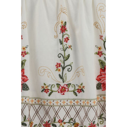 FARM RIO Multicolor Linen Sleeveles T-Shirt