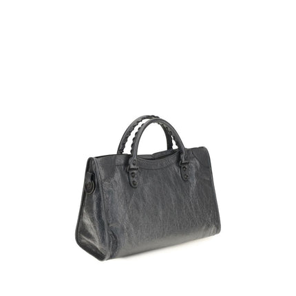 Balenciaga Gray Lamb Ovis Aries Aries Handbag
