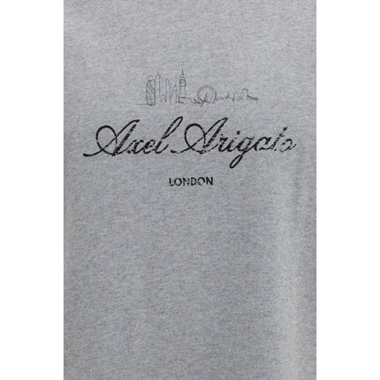 Axel Arigato Gray Cotton T-Shirt