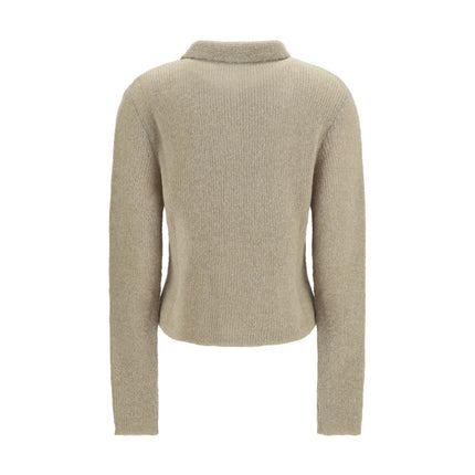 Our Legacy Beige Alpaca Vicugna Pacos Polo Shirt