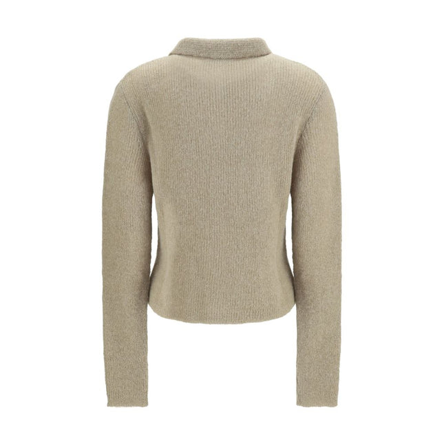 Our Legacy Beige Alpaca Vicugna Pacos Polo Shirt
