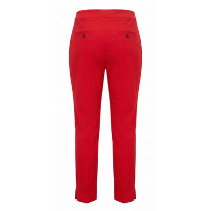 Malo Red Cotton Women Pants