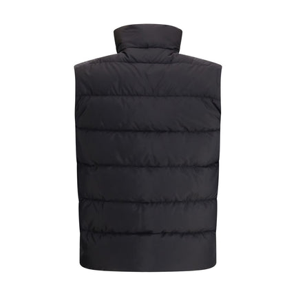 Prada Black Recycled Polyamide Sleeveless Jacket