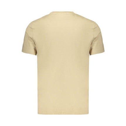 Calvin Klein Beige Cotton Men's T-Shirt
