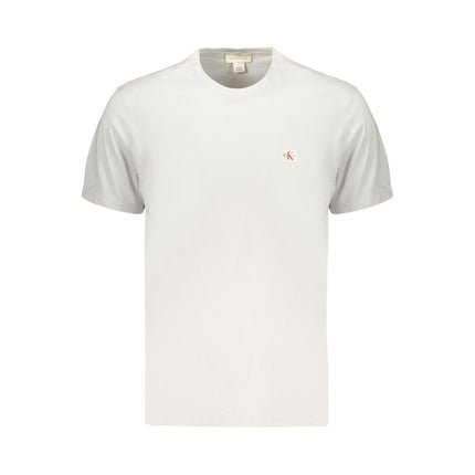 Calvin Klein Gray Cotton Men's T-Shirt