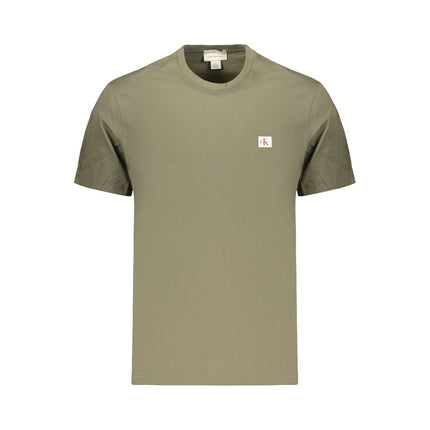 Calvin Klein Green Cotton Men's T-Shirt