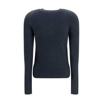 Lisa Yang Gray Cotton Sweatshirt Lisa Yang