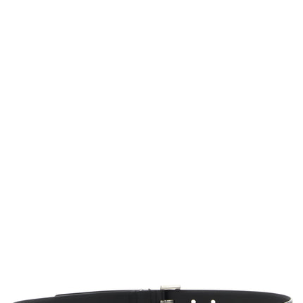 Saint Laurent Black Calfskin Regular Belt