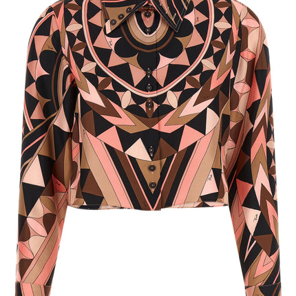 Emilio Pucci Multicolor Silk Blouse