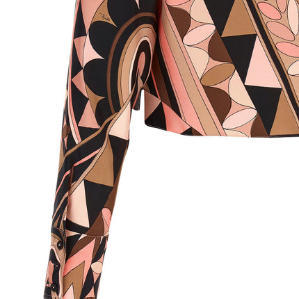 Emilio Pucci Multicolor Silk Blouse