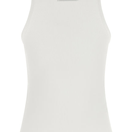 Vivienne Westwood White Cotton Sleeveles T-Shirt