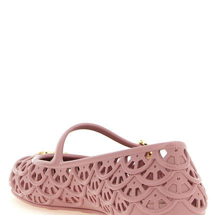 Valentino Garavani Multicolor Polyvinyl Ballet Flats